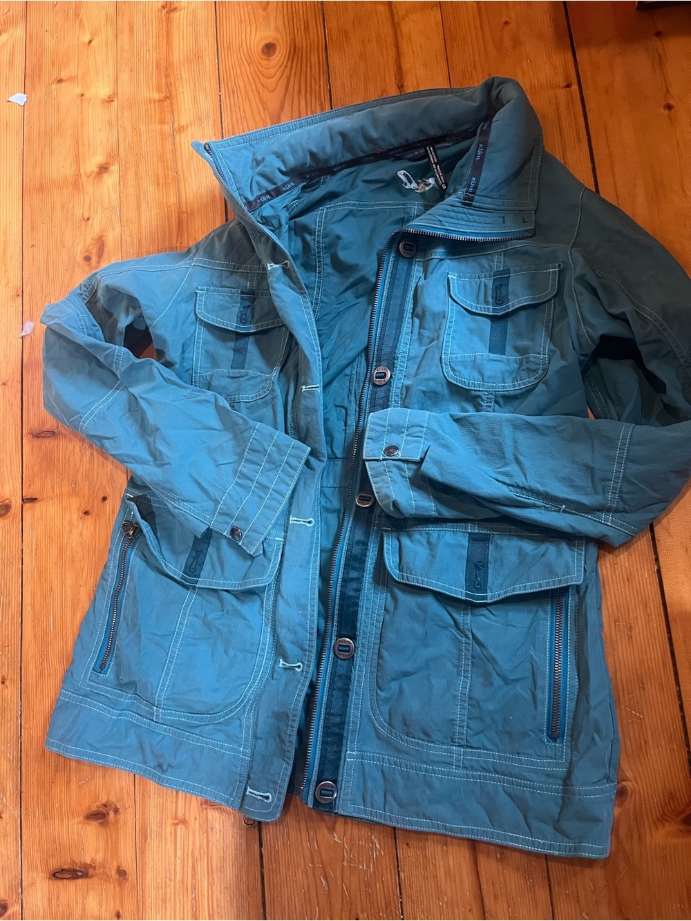 Vintage blue  kuhl light jacket